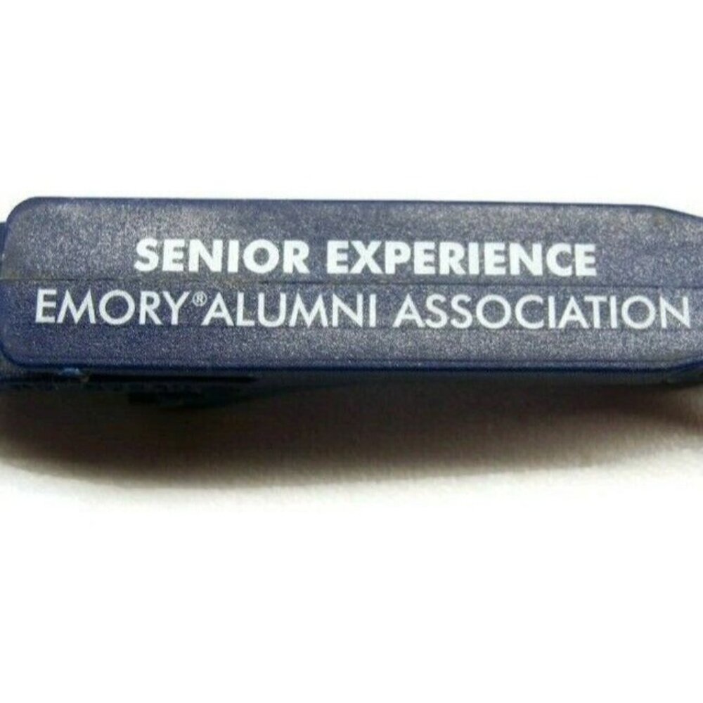 Emory Alumni Association Keychain Keyring Purse Bag Coat Zipper Auto Car Truck